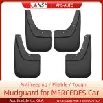 UV Resistant Car Tyre Mudguard Black PVC Mercedes Gla Mud Flaps
