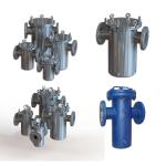 DN20/32/50/65/80/100/100/125/150/200 SS Flanged Basket Filter Strainer Housing