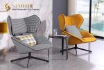 Leather Lounge Chair, Morder Leather Chair, Leather Easy Chair, Living Room