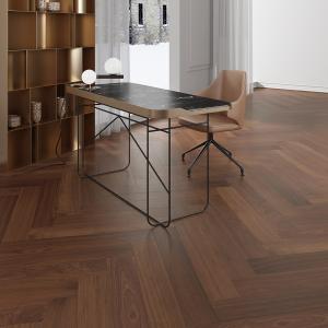 Quality Distressed Fishbone Style Three Layers Engineered Wood Parquetry Flooring for Living Room wholesale