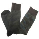 Pattern ribbed socks