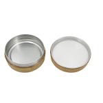 Cylinder Shape Bamboo Cosmetic Cream Jar With Aluminum Inner 10g 15g 30g 50g