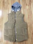 Black Bubble Vest Mens Big And Tall
