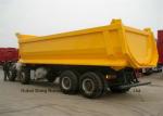 HYVA hydraulic Cylinder typer dump tipper tri-axle 50ton 3-Axles Rear Tipper