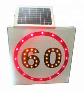 Quality CE Approvel 1000 Meters Speed Limit Ahead Sign High Luminance wholesale