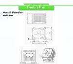 UBTM1100Y Fiber Optic Gyroscope Measurement System Output form RS422 baud rate