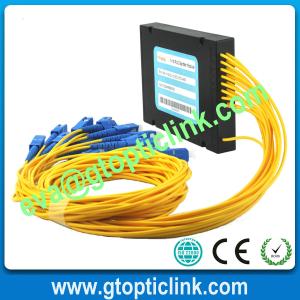 Quality Fiber Optical Splitter PLC 1*16 SC Connector wholesale