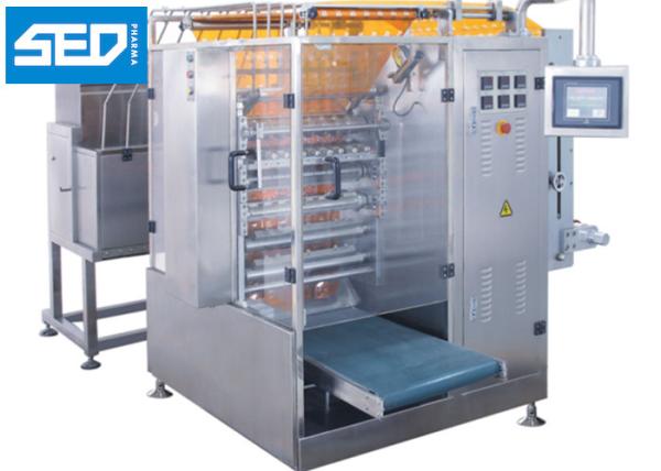 Cheap SED-900YDB 380V/ 50HZ Three Phase Multi Lanes Automatic Packing Machine For 5ml 10ml Ketchup Sachet Packaging for sale