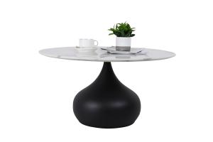 Quality Black Steel Frame CT-013 Marble Top Coffee Table wholesale