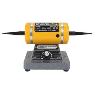 Quality 230v Table Top Grinder Polisher Desktop Jewelry Polishing Machine Adjustable Speed wholesale