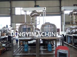 Quality High Viscosity Vacuum Emulsifying Mixer Lotion Making Machine 15Kw Motor wholesale