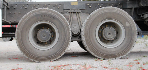 Large power HOWO 6X4 Euro III Red Heavy Duty Dump Truck for unloading