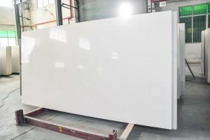 Quality Polished White Calacata Quartz Stone For Vanity tops,wall tile 3000*1400mm wholesale