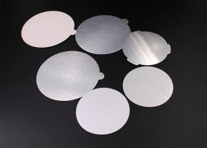 Quality Easy Peel Induction Aluminum Foil Seal Liner With Tabs 0.6mm Thickness wholesale