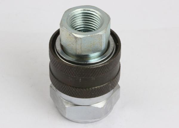Non - Valved High Flow Hydraulic Quick Couplers TPL Maximal Flow Minimal