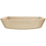 400mm Length Countertop Vanity Sinks Bathroom Square Vessel 105mm