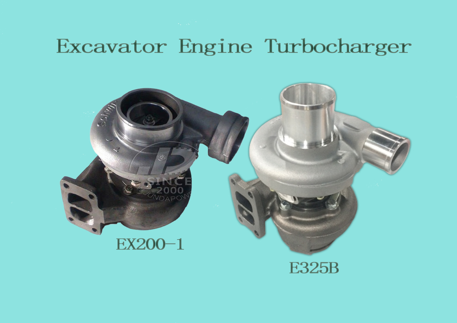 PC300-6 Excavator Engine Parts 6D114 Turbocharger 6222-83-8171