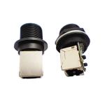 M20 Signal RJ45 Waterproof Connector 1.5A Max Current Rating 125V Operating