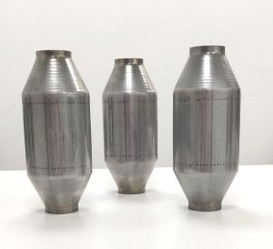 Quality Automotive TWC Three Way Catalytic Converter Euro 2 2.5 Inch 50 Cell Euro II III IV V VI wholesale