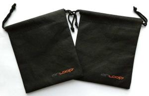 Quality Gravure 11cm Drawstring Pouch Bags Non Woven Cinch Custom Logo For Jewelry SGS wholesale