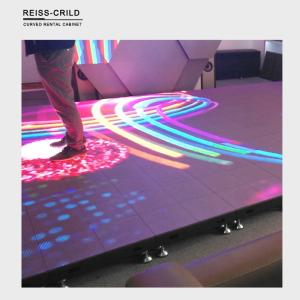 Quality Full Color Dance Floor LED Display , LED Digital Dance Floor Good Heat Dissipation wholesale