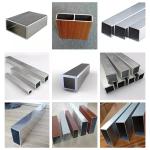 Customized 6061 T6 6063 T5 Aluminum Extrusion Tube With Groove