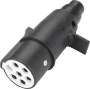 Quality 24v S Type 7 Pole European Trailer Plug Plastic Truck Trailer Connector wholesale