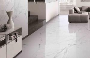Quality Polished Marble Look Porcelain Tile Less Than 0.05 % Absorption Rate wholesale