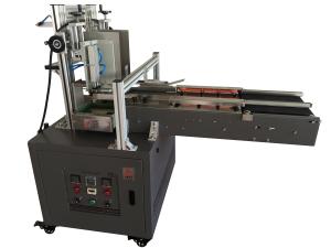 Quality Semi Automatic Long Conveyor Psa Glue Cookie Box Sealing Machine wholesale