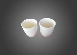 Quality High Temperature Proof Precision Ceramic Components , 20 * 320mm Magnesia Crucible wholesale