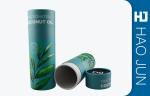 Cardboard Round Cosmetic Paper Boxes For Coco Nut Oil , Color Customized