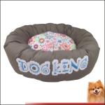 Pet Supplies Wholesale Canvas Fabric With Flower Printed Dog beds Factory