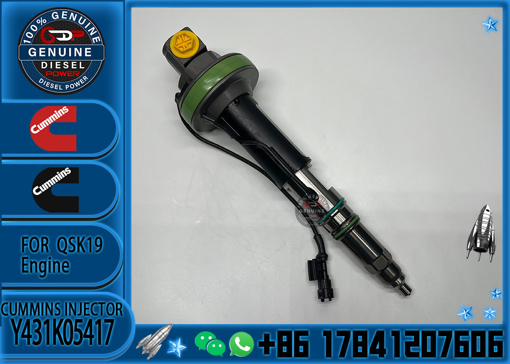 Y431K05417 QSK19 Diesel Engine Common Rail Fuel Injector Y431K05558 4964171