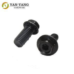 Quality Flange head machine tooth screw cruciform hexagon screw furniture part wholesale