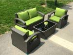 Modern Aluminium PE Rattan Outdoor Wicker Sofa sets Garden wicker Patio sofa