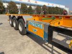 40 Feet Skeletal Semi Trailer 30ton 3 Axles Semi Trailer