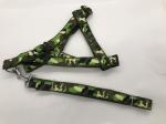 Customization Cute Nylon Material Dog Chest Harness 43cm - 52cm Size