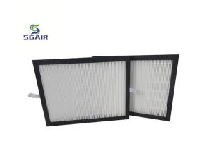Quality 490mm F8 Flat Cell Panel Filter , Hepa Filter In AC For Pharmaceutical Factory wholesale