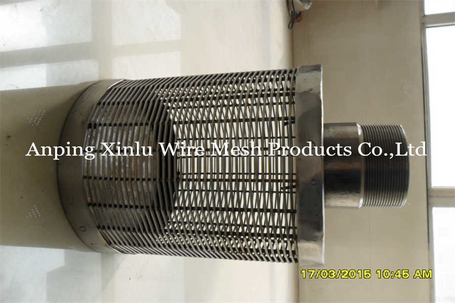 DN108mm SS304 Lateral Screen Pipe Wedge Wire Filter Distributor Tube