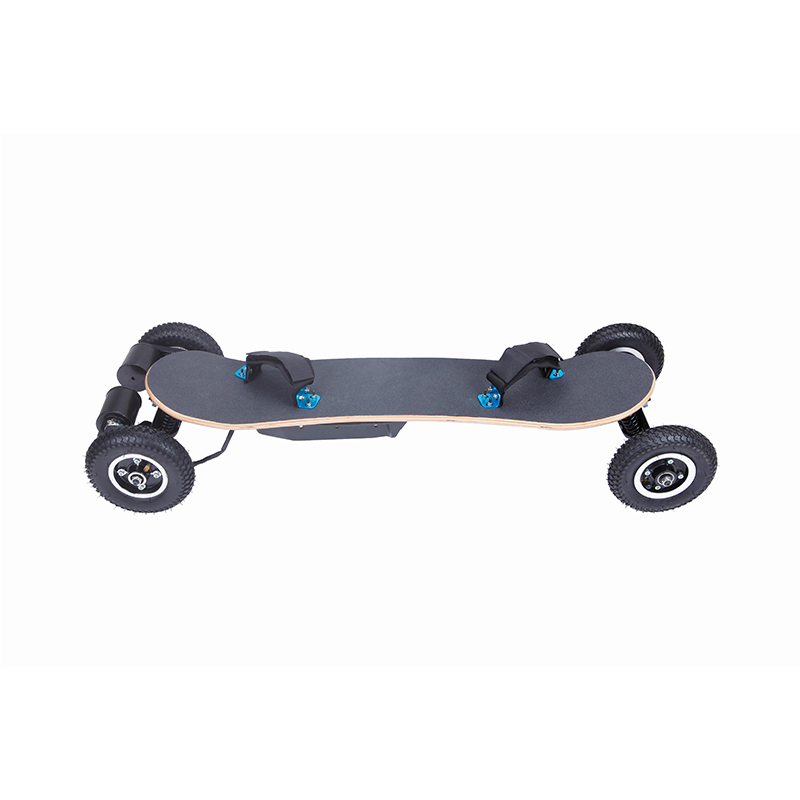 8 Inch Portable Electric Skateboard 1650w*2 Motor 7 PLY Maple Deck Material