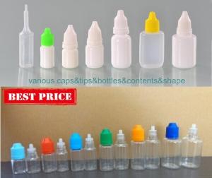 Quality 10/15/20/25/30/50ml e cigarette liquid plastic bottle wholesale