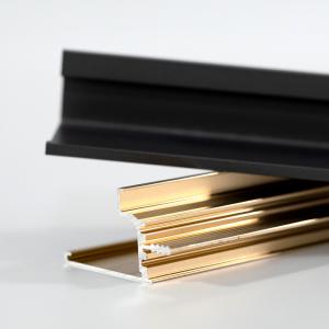 Quality Furniture Half Edge 22mm Thickness Aluminium Drawer Handles wholesale
