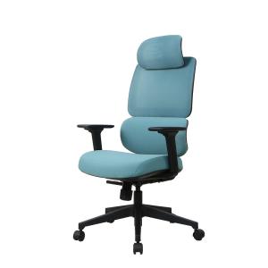 Quality 3D Adjustable Ergonomic Leather Executive Chair SGS Mesh Chair Lumbar Support wholesale