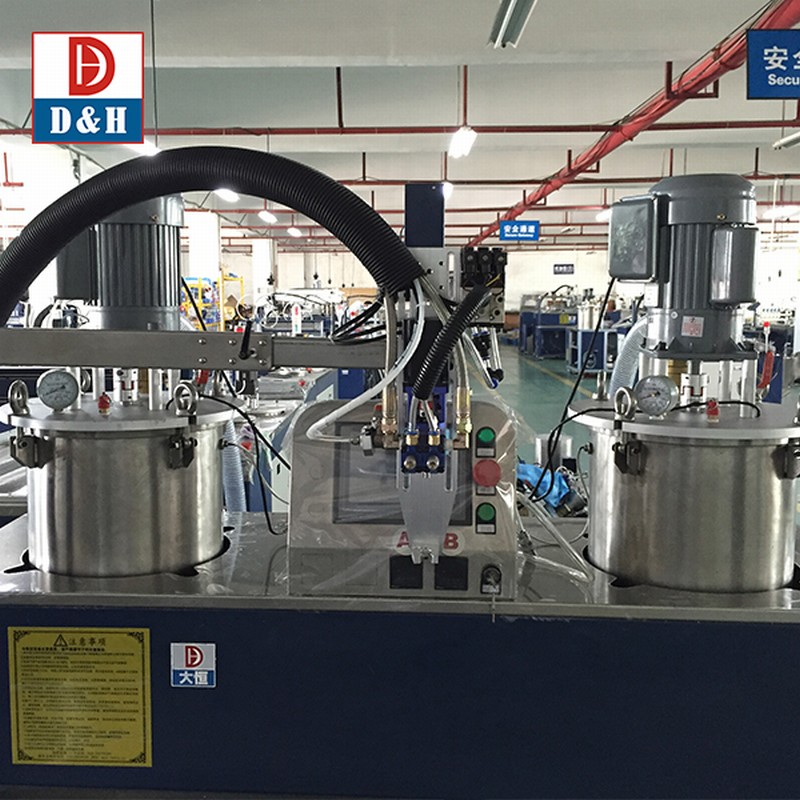 460kg Robot Glue Dispensing Machine for AB Part Compound Mix within Manufacturing Plant