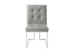 Quality Stainless Steel Upholstered Fabric Dining Chair wholesale