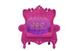 Custom Plastic Rotational Moulding Queen Chair By Aluminum Rotational Mold