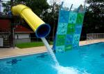 Fiberglass Swimming Pool Water Park Slide Tubes Small Occupation Land