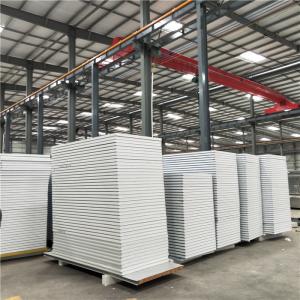 Quality B1 grade fireproof mobile home 50mm greywhite eps sandwich wall paneling wholesale