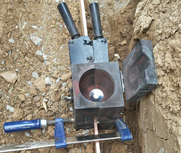 Graphite Exothermic Welding Mold with High Density and Flexural Strength of 39-92 Mpa