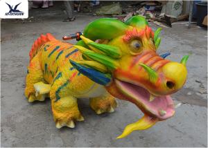 Quality Shopping Center Atrium Simulation Dragon Motorized Animal Kids Rides Scooters wholesale